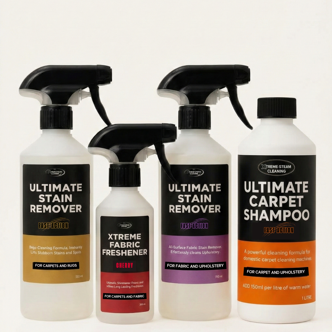 Ultimate Home Carpet & Fabric Care Bundle – Stain Removal, Odour Control & Deep Clean